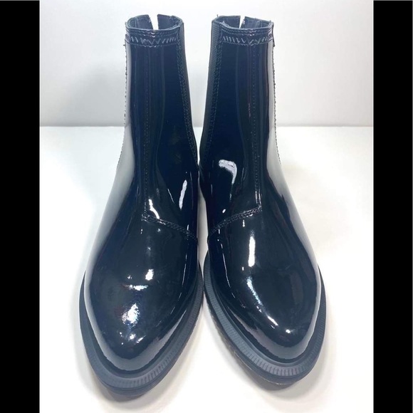 Dr.Martens Zillow Black Glossy Patent Leather Boors - Picture 5 of 14